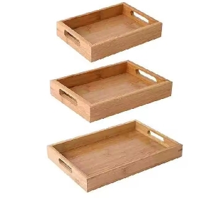 WOODEN TRAY