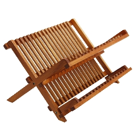 Wood Plate Rack