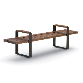 Wood Bench