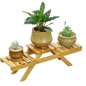 Wood Flower Stand