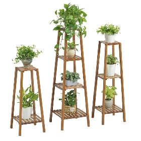 Wood Flower Stand
