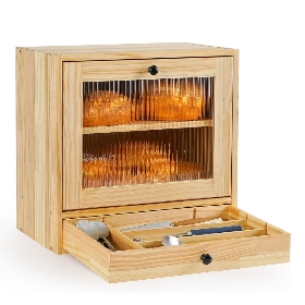 Bamboo Bread Box