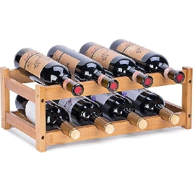 Bamboo Wine Rack