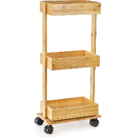 3 Tier Rolling Cart Organizer