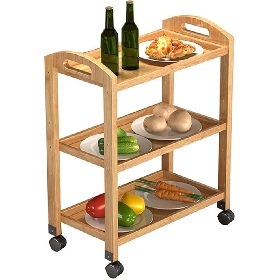3 Tier Rolling Cart Organizer