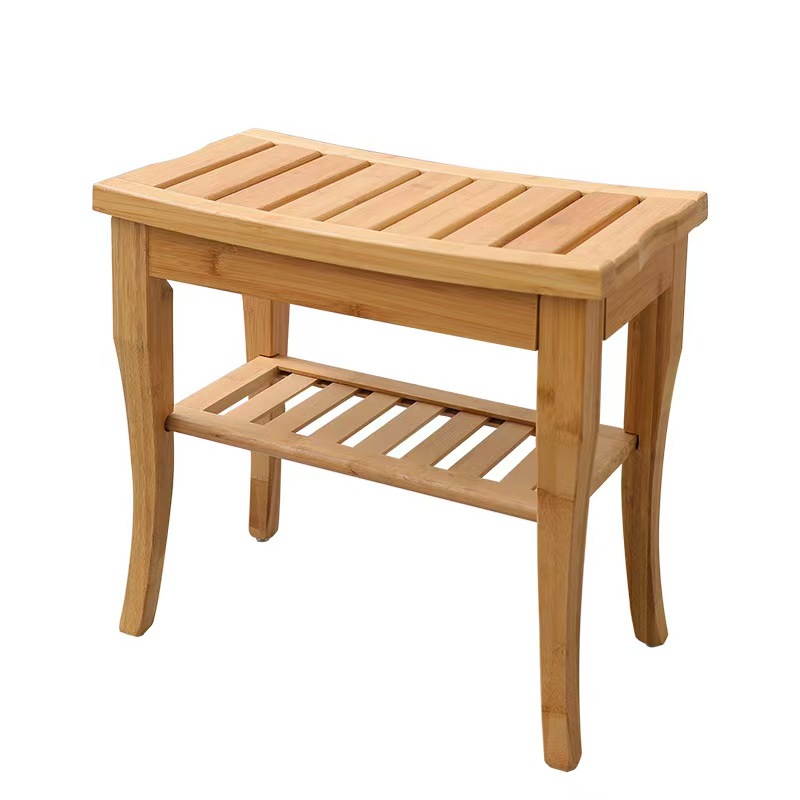 Bamboo & Wood Bench